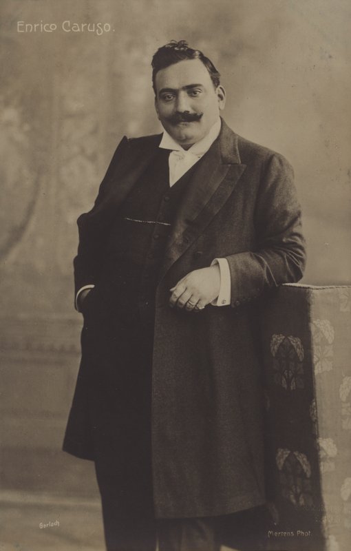Enrico Caruso, italiensk operatenor av European Photographer