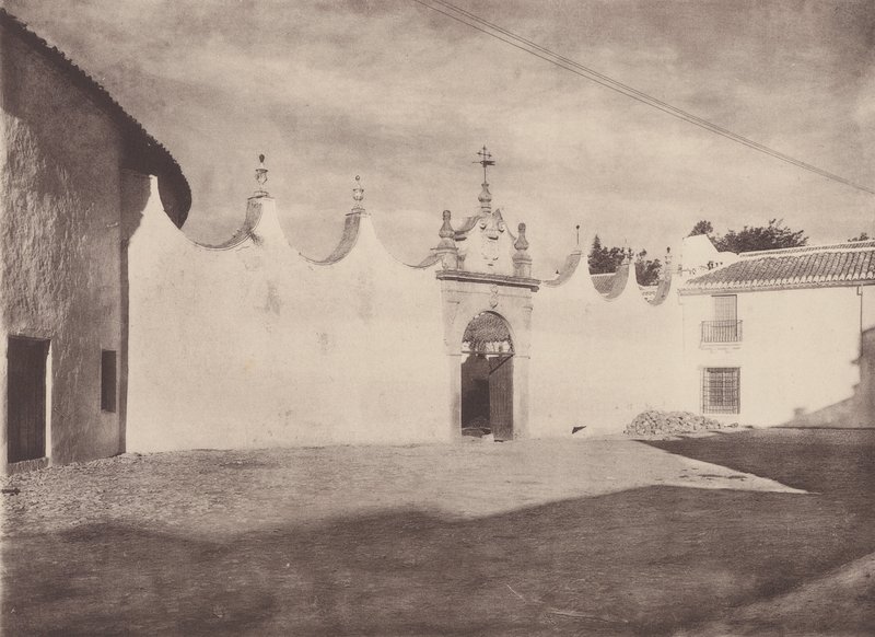 Ingång till uthusen på Plaza de Toros, Ronda (svartvitt foto) av European Photographer