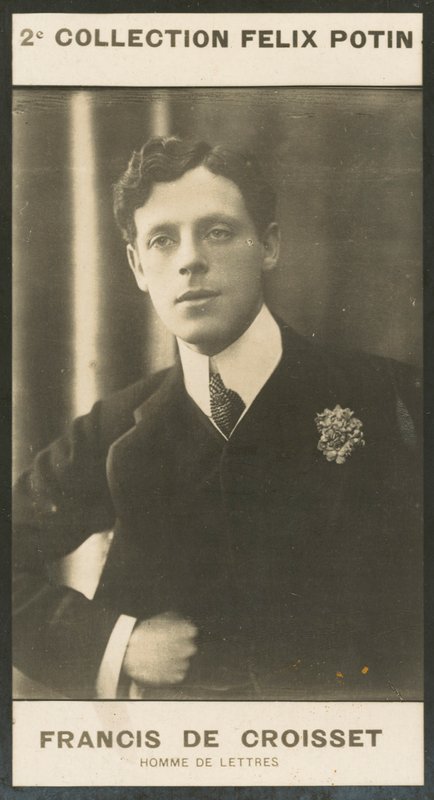Francis De Croisset, Bokstävernas man av European Photographer