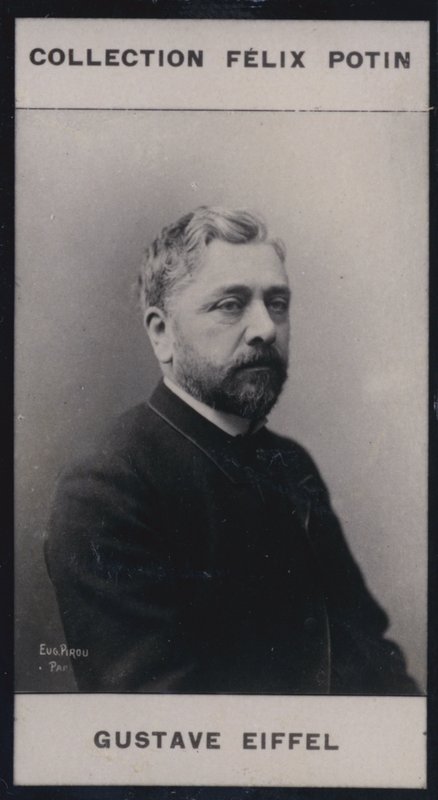 Gustave Eiffel (1832) (s/v foto) av European Photographer
