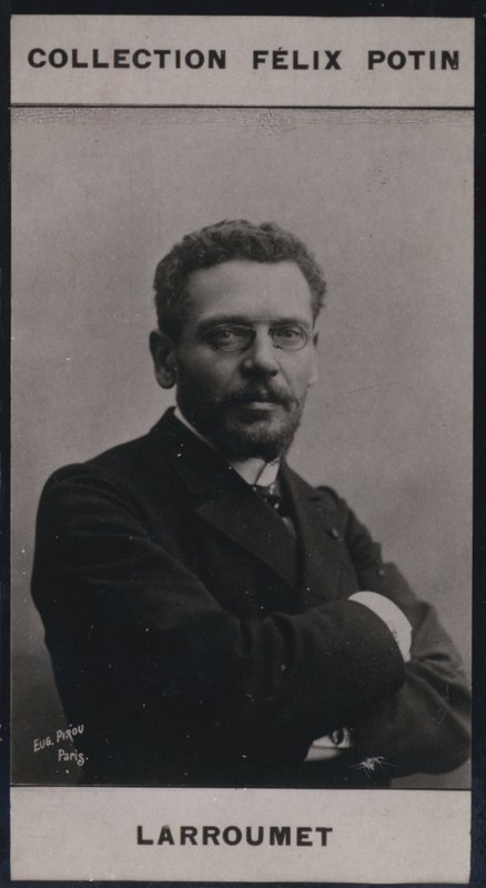 Gustave Larroumet (1852) (s/v foto) av European Photographer