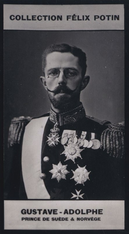 Gustave, Prince Royal De Suede Et Norvege (1858) (s/v foto) av European Photographer