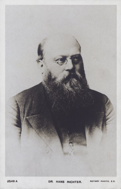 Hans Richter, österrikisk-ungersk dirigent (s/v foto) av European Photographer