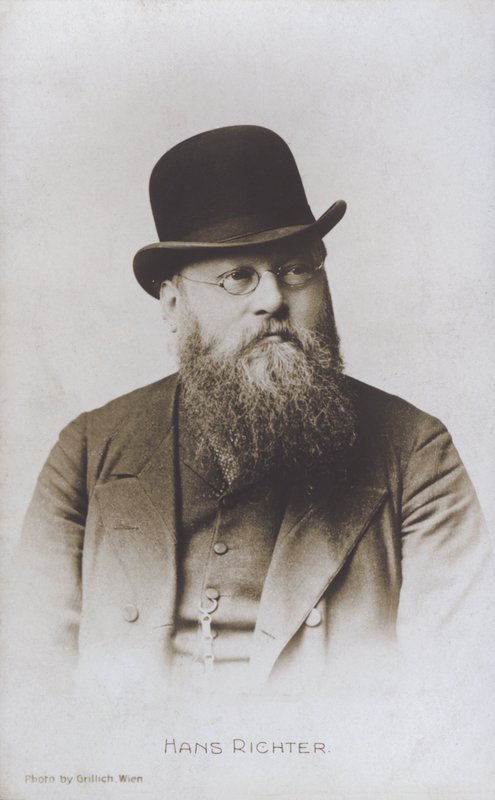 Hans Richter, österrikisk-ungersk dirigent (s/v foto) av European Photographer