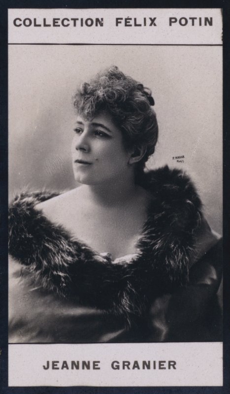 Jeanne Granier (1852) (s/v foto) av European Photographer