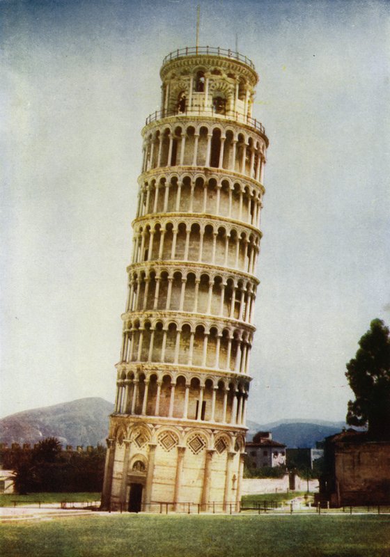 Lutande tornet i Pisa av European Photographer
