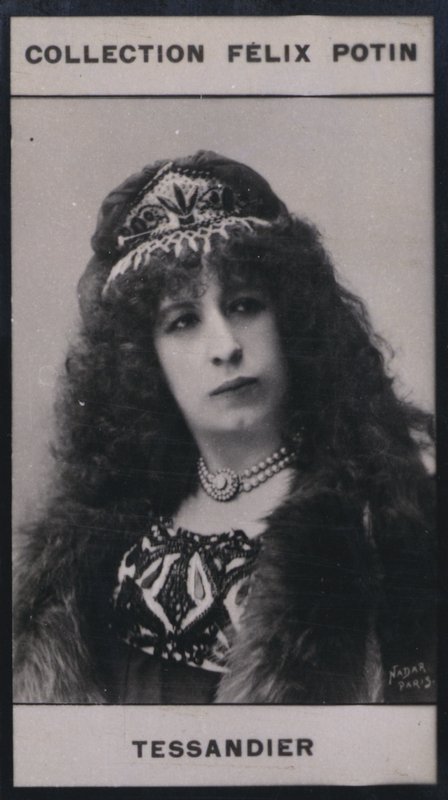 Madame Aimee Tessandier (1851) (s/v foto) av European Photographer