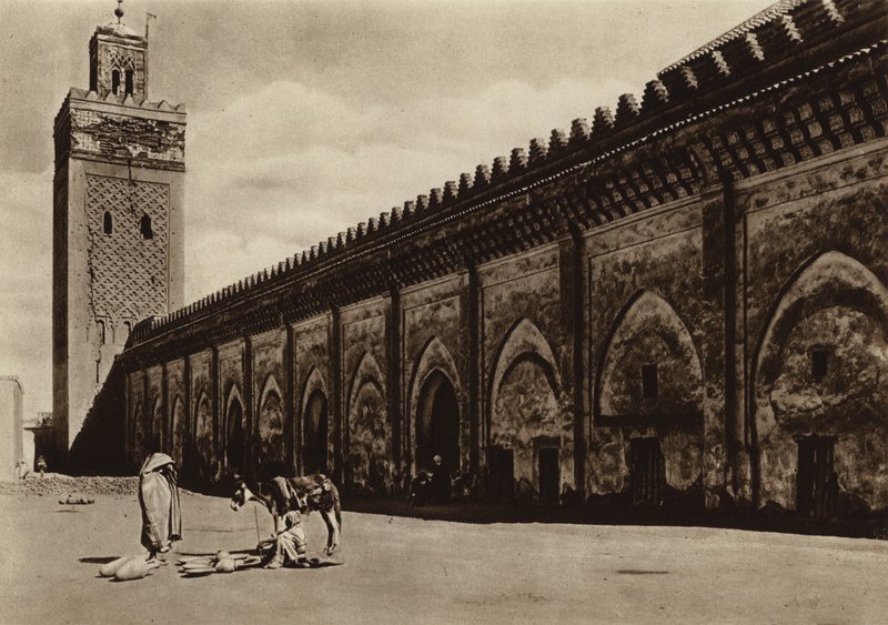 Marrakech, Kasbah-moskén (svartvitt foto) av European Photographer