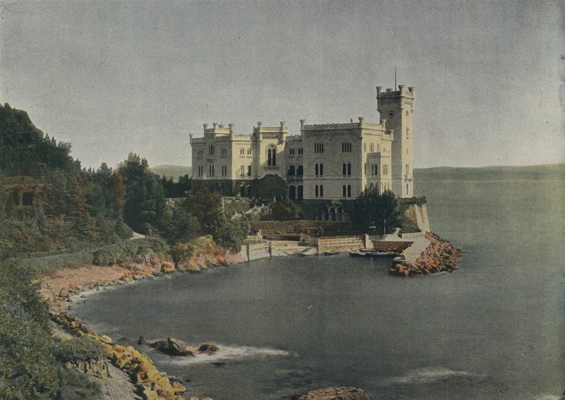 Miramar, Le Chateau (färgat foto) av European Photographer