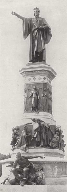 Monument Dante Alighieri, Trient (s/v foto) av European Photographer