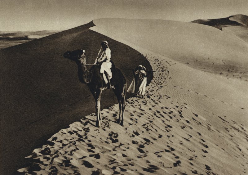Nordafrika, Saharaöknen (svartvitt foto) av European Photographer