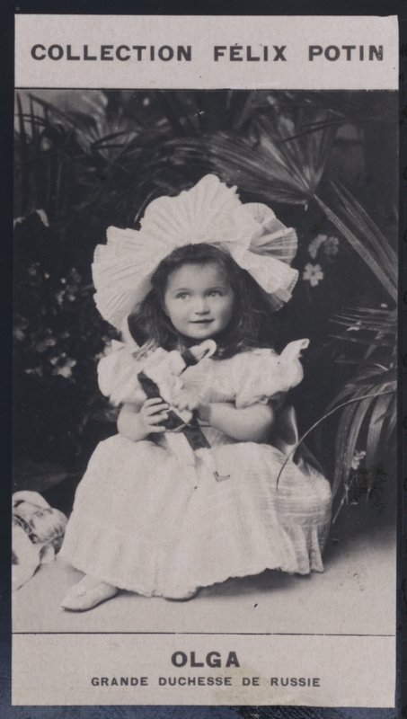 Olga, storhertiginna av Ryssland (1895) (s/v foto) av European Photographer