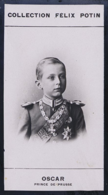 Oscar, prins av Preussen (1888) (s/v foto) av European Photographer