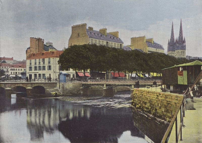 Quimper, sammanflödet av Steyr och LOdet av European Photographer