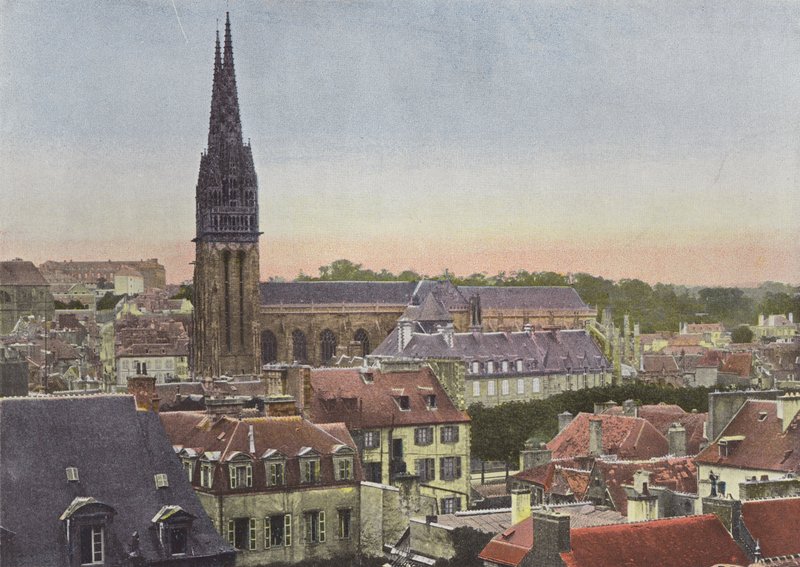Quimper, Utsikt Från Mount Frugy av European Photographer
