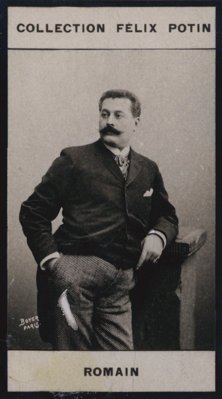 Romain (1858) (s/v foto) av European Photographer