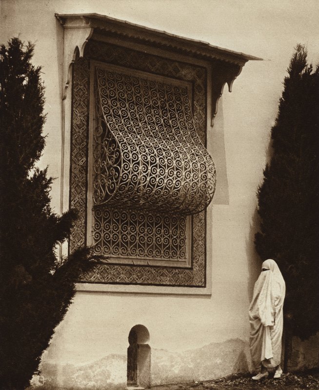 Sidi-Bou-Said, Harem fönster (s/v foto) av European Photographer