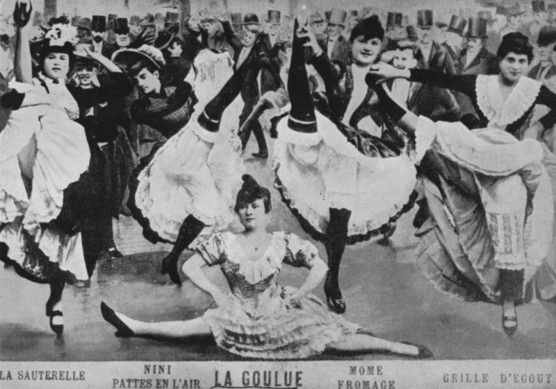 The Quadrille, Moulin Rouge (s/v foto) av European Photographer