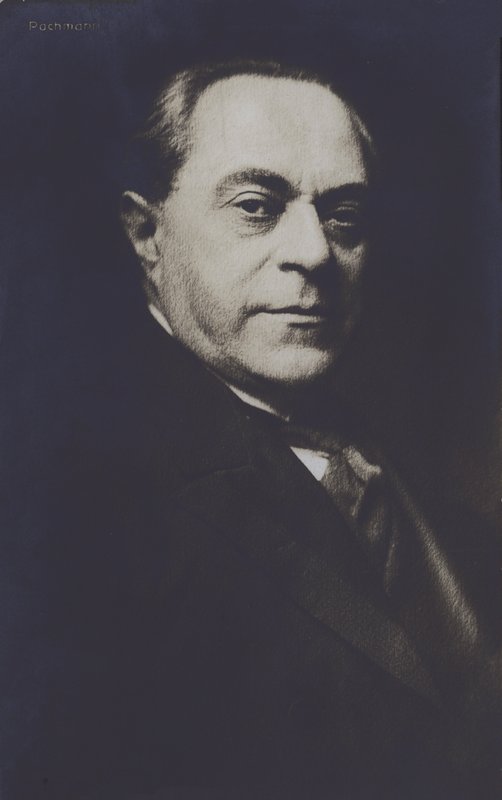 Vladimir de Pachmann, rysk-tysk pianist känd för sitt spelande av Chopins verk (s/v foto) av European Photographer