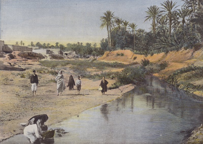 Vy över Kanterna Av Oued-Gabes av European Photographer