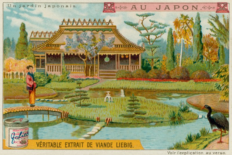 En japansk trädgård av European School