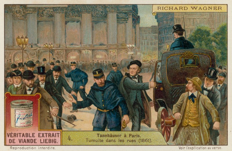 En föreställning av Tannhauser i Paris av European School