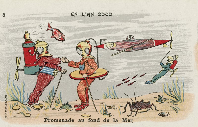 En promenad på havsbotten år 2000 av European School
