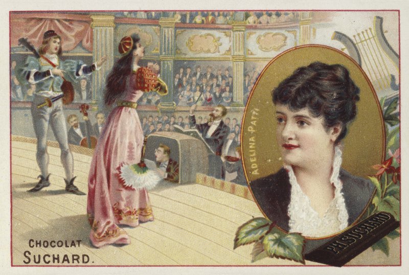 Adelina Patti, italiensk operasångerska av European School