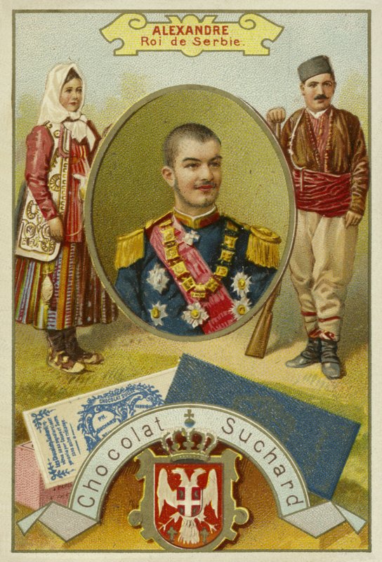 Alexander I, kung av Serbien av European School
