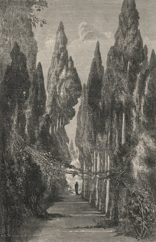 Allele du Generalife (gravyr) av European School