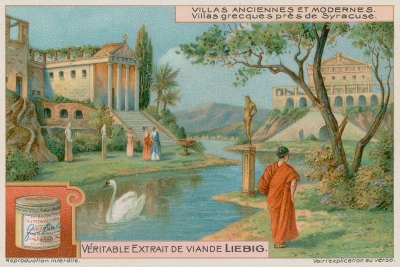 En antik grekisk villa nära Syrakusa av European School