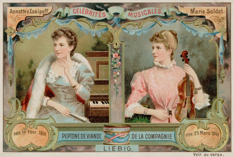 Annette von Essipoff och Marie soldat av European School