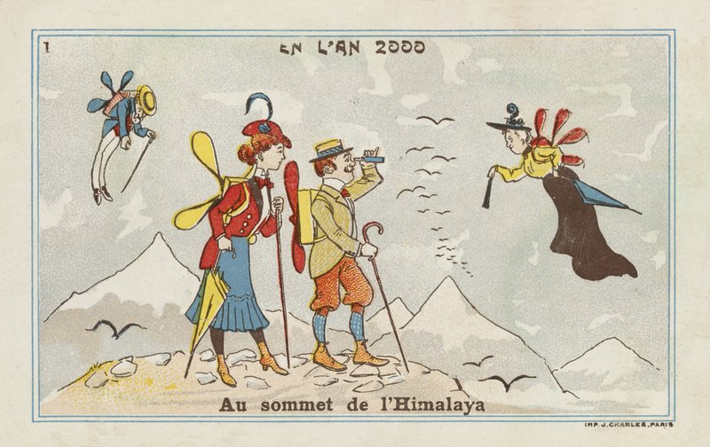Vid toppen av Himalaya år 2000 av European School