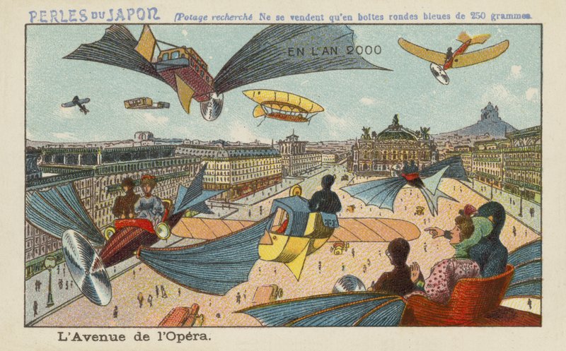 Avenue de lOpera, Paris, år 2000 av European School