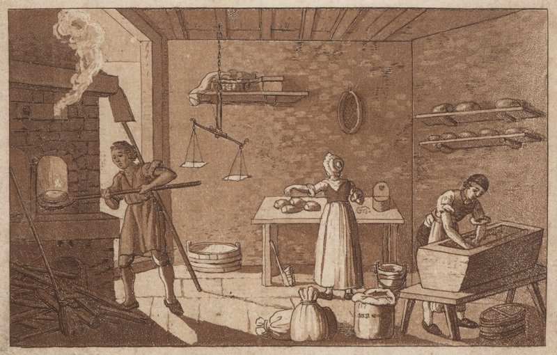Bageri (litho) av European School