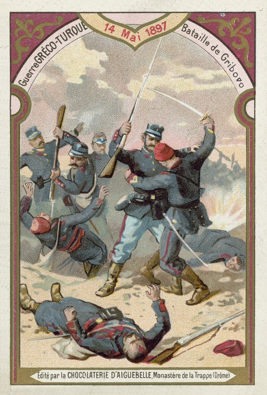 Slaget vid Gribovo, grekisk-turkiska kriget, 14 maj 1897 av European School