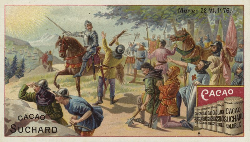 Slaget vid Murten, Schweiz, 22 juni 1476 av European School