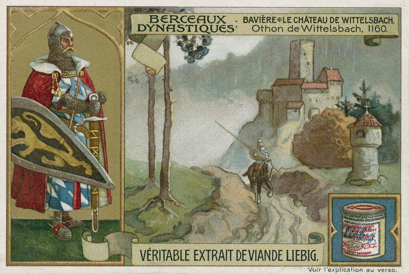Bayern: Wittelsbach slott och Otto I av Wittelsbach, hertig av Bayern, 1160 av European School