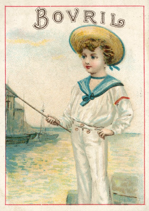 Pojke i sjömanskostym (chromolitho) av European School