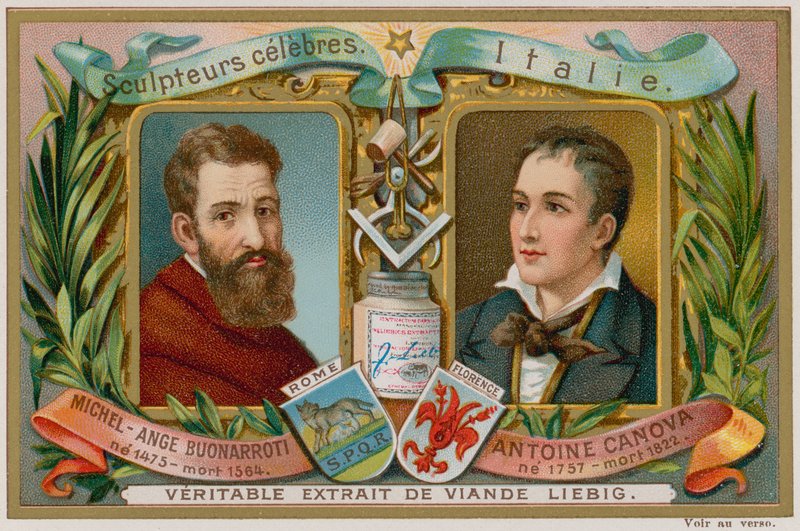 Buonarroti och Canova av European School