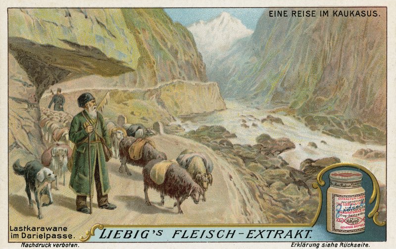 Karavan i Darial Gorge, Ryssland av European School