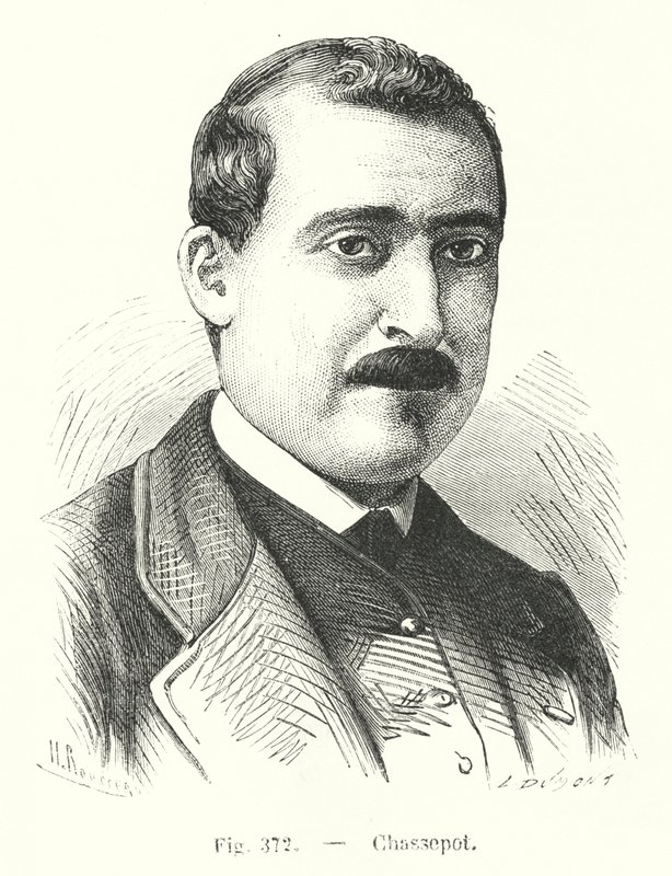 Chassepot (gravyr) av European School