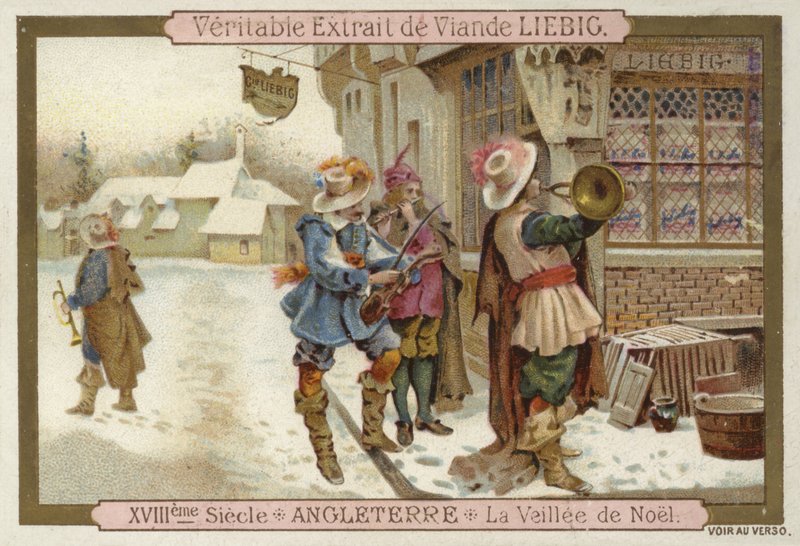 Julafton i England, 1700-talet av European School