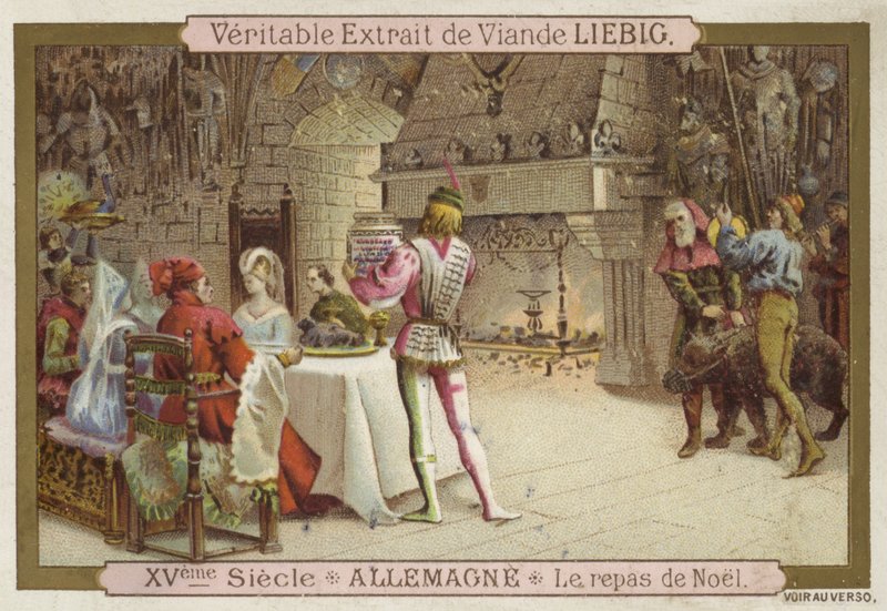 Julfest, Tyskland, 1400-talet av European School