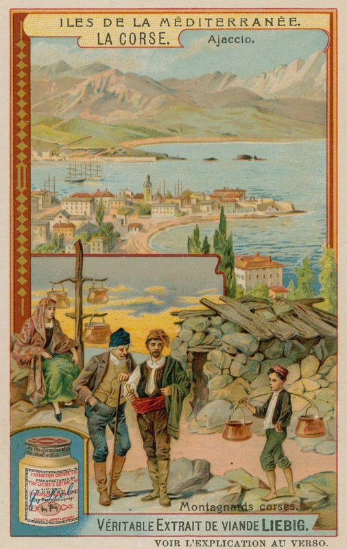 Korsika: Ajaccio och Montagnards av European School