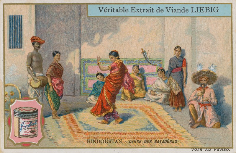 Dans av dansflickorna i Hindustan av European School
