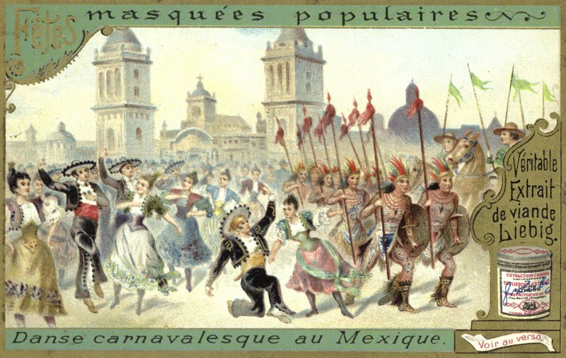 Dans på en karneval i Mexiko av European School