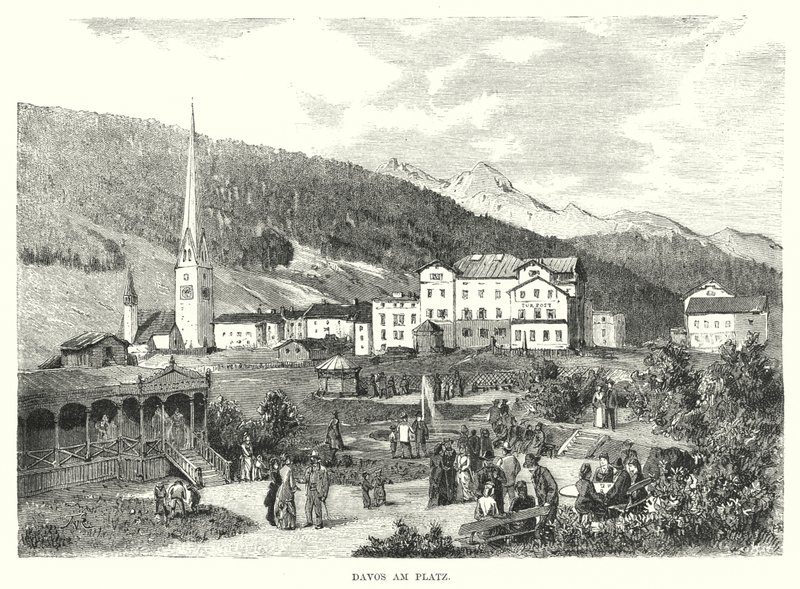 Davos am Platz (gravyr) av European School