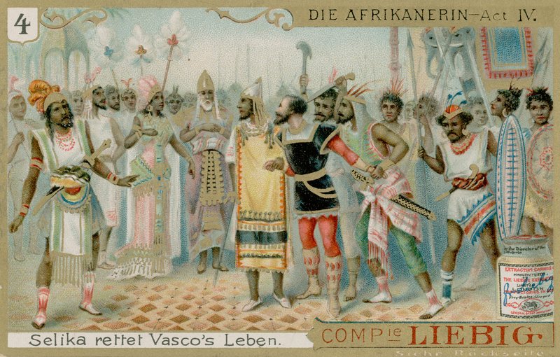 Die Afrikanerin: Akt 4 (I) av European School