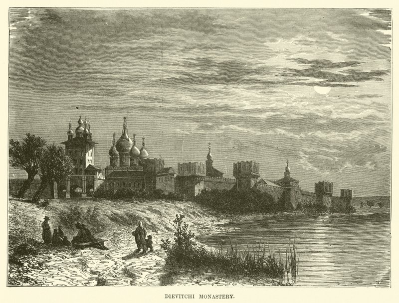 Dievitchi-klostret (gravyr) av European School